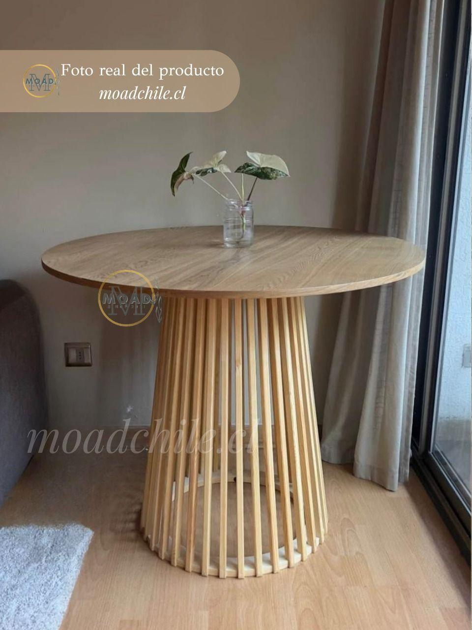 Mesa de Comedor Ibai Natural 90cm-4