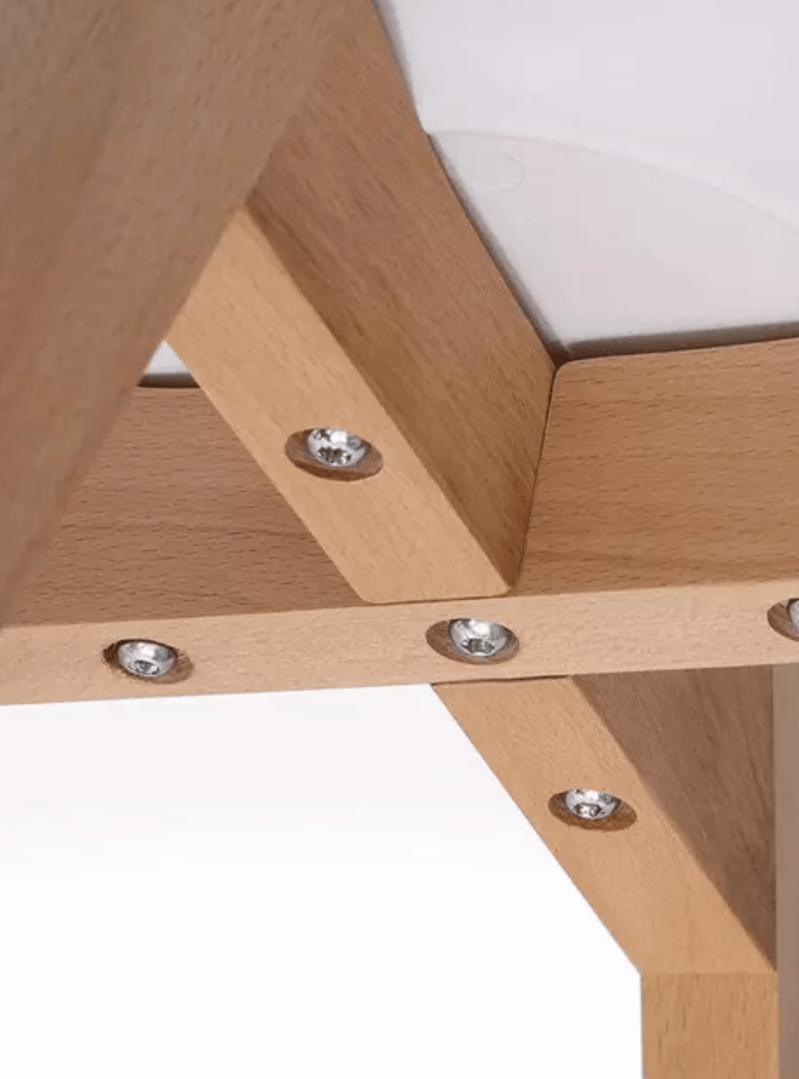 Pack 4 Sillas de Comedor Tulip Acolchadas con Patas de Madera-6
