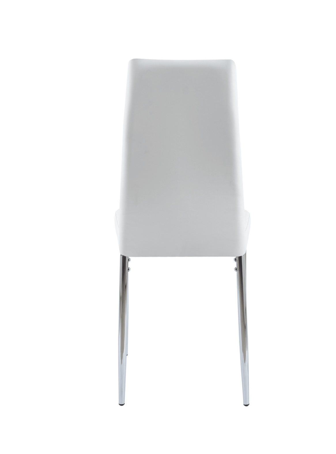 Pack 4 Sillas de Comedor Ecocuero con patas cromadas - Dining Liana-5