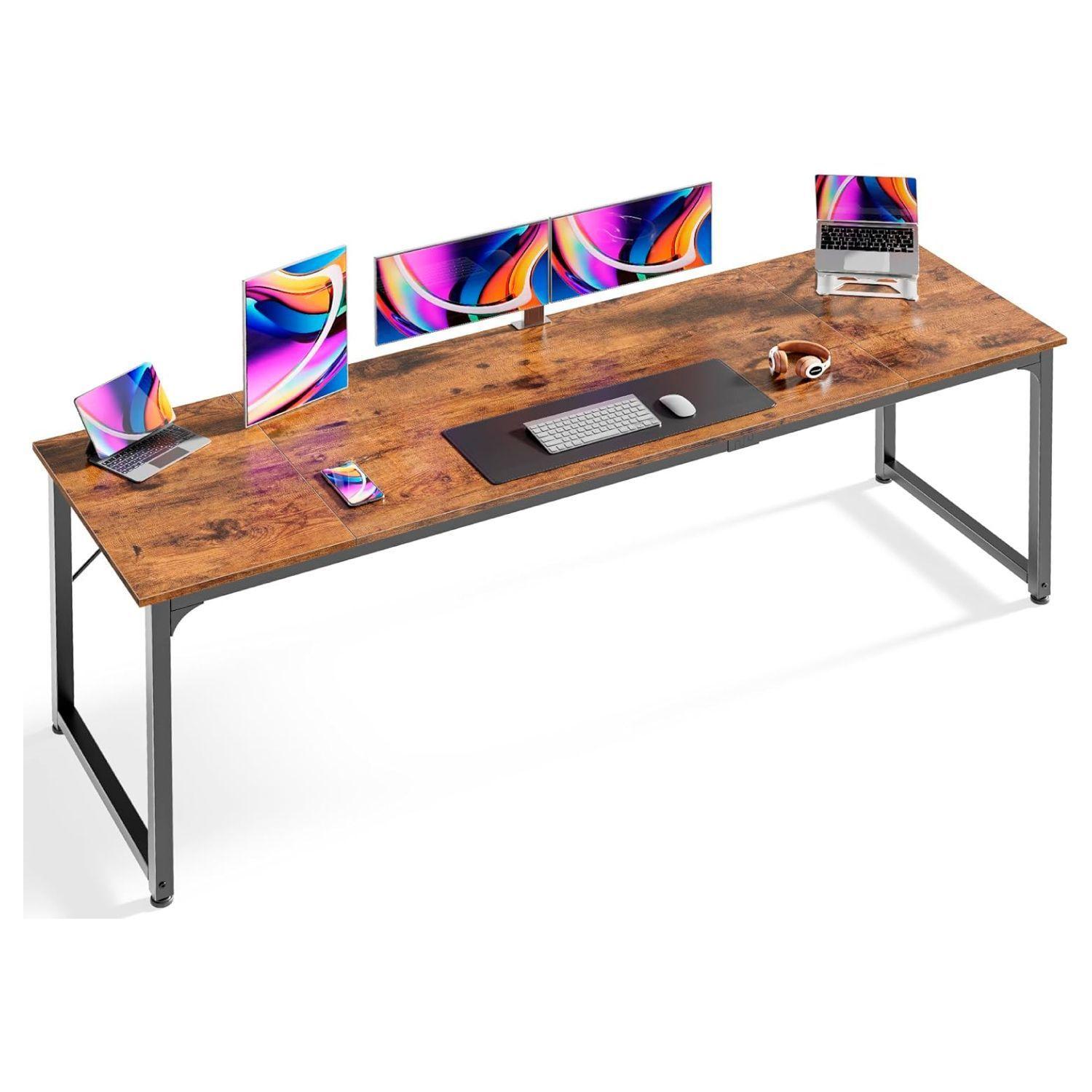 Escritorio Gamer Grande de 200 cm para PC y Múltiples Monitores - XL-0