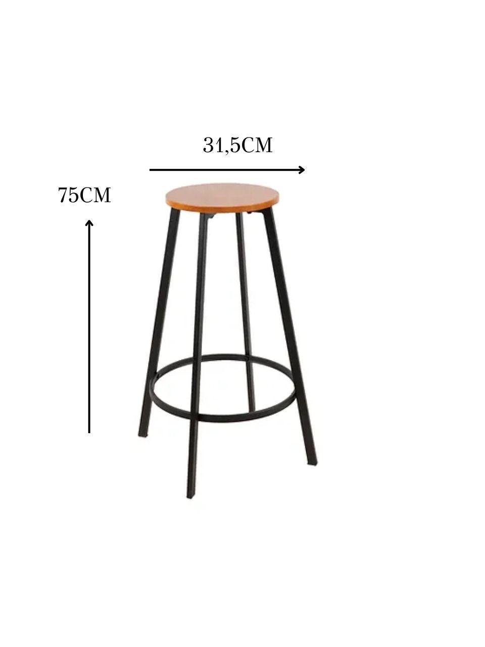 taburete de bar Elipse Industrial-4