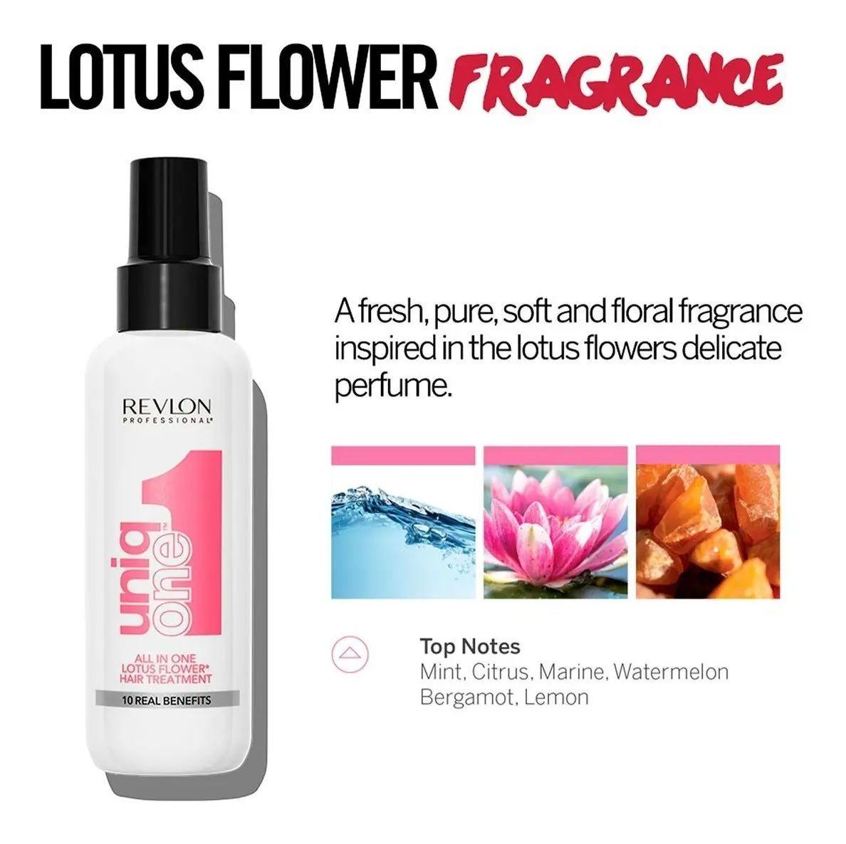 Tratamiento Revlon Uniq One Flor de Loto 150ml-2
