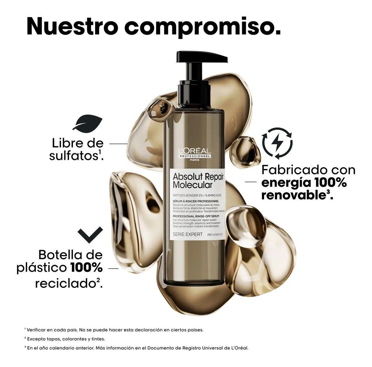 Tratamiento Loreal Absolut Repair Molecular 250ml-3