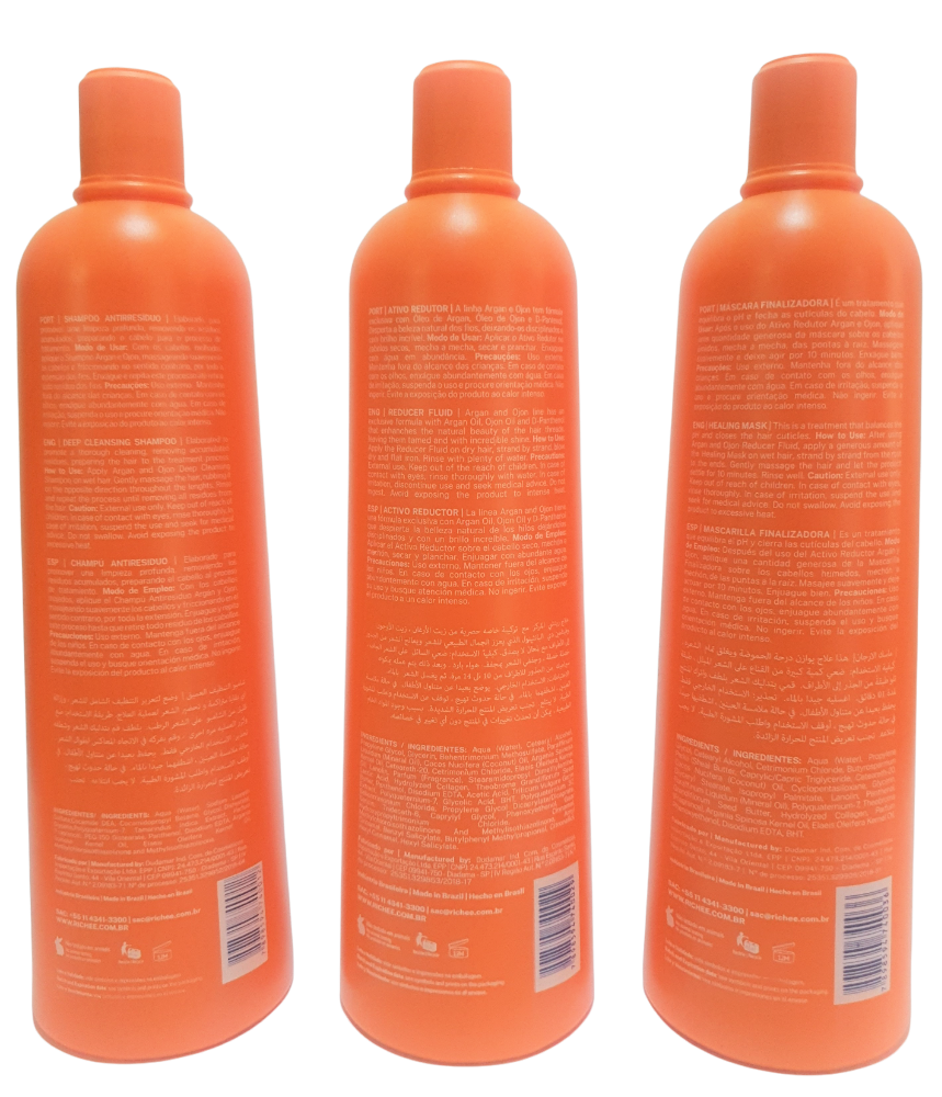Alisado Richee Argan 3x1000ml-1