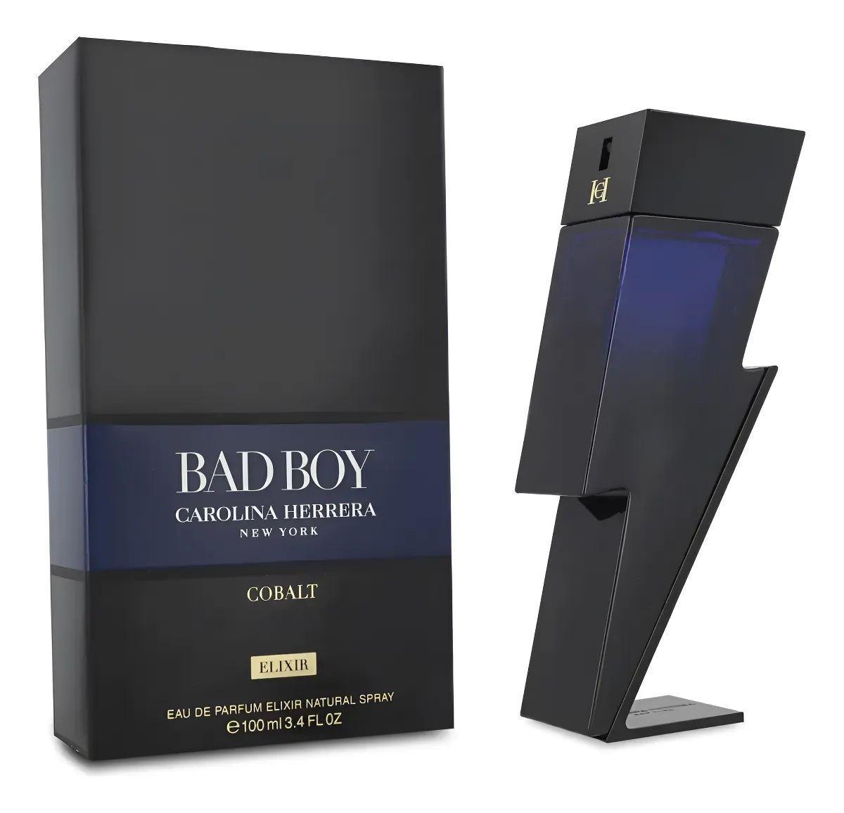 Perfume Carolina Herrera Bad Boy Cobalt Elixir EDP 100ml-5