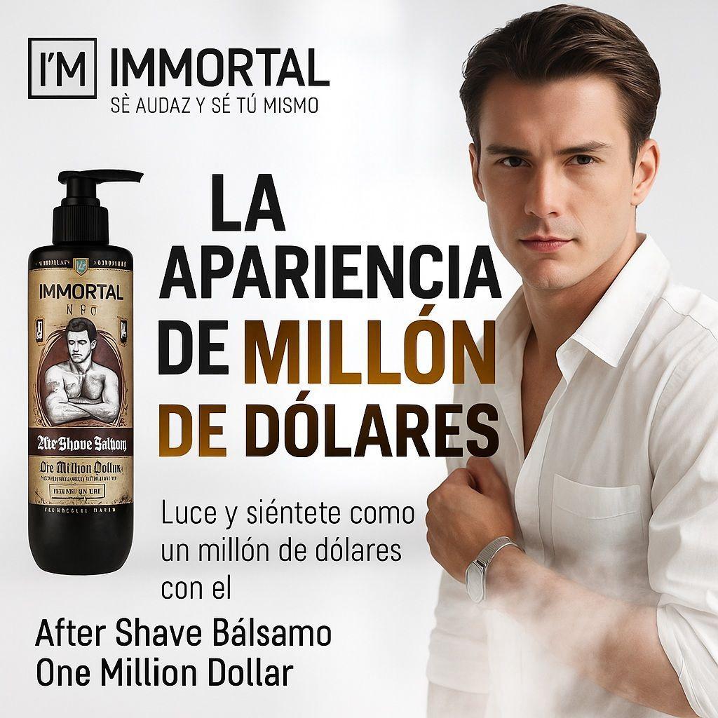 After Shave Immortal Balsamo One Million 500ml-3