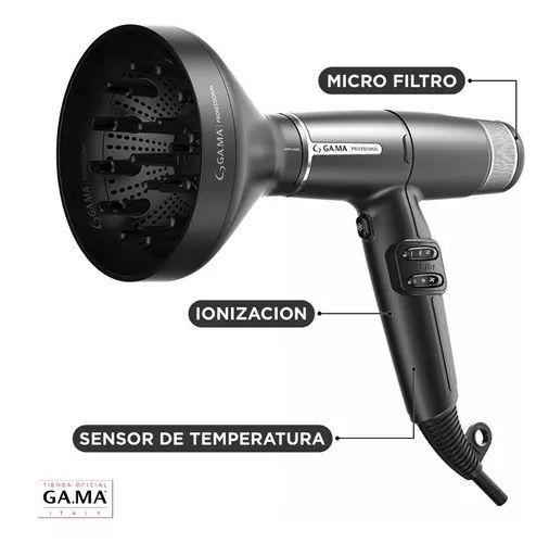 Secador Gama IQ Lite Black-3