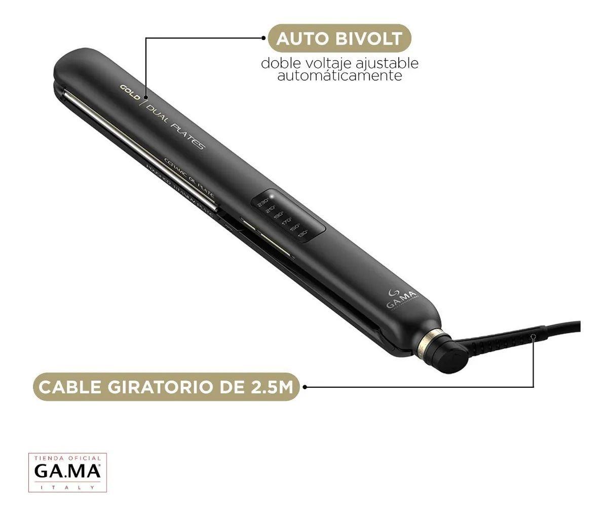 Plancha Gama CP14 Dual Plate Gold LED-2