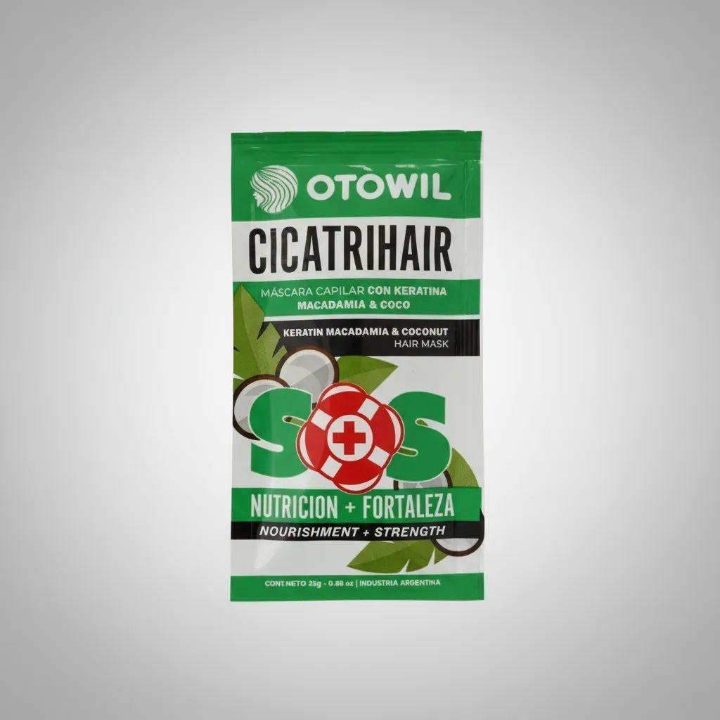Máscara Otowil Cicatrihair SOS Keratina y Macadamia Sobre 25gr-5