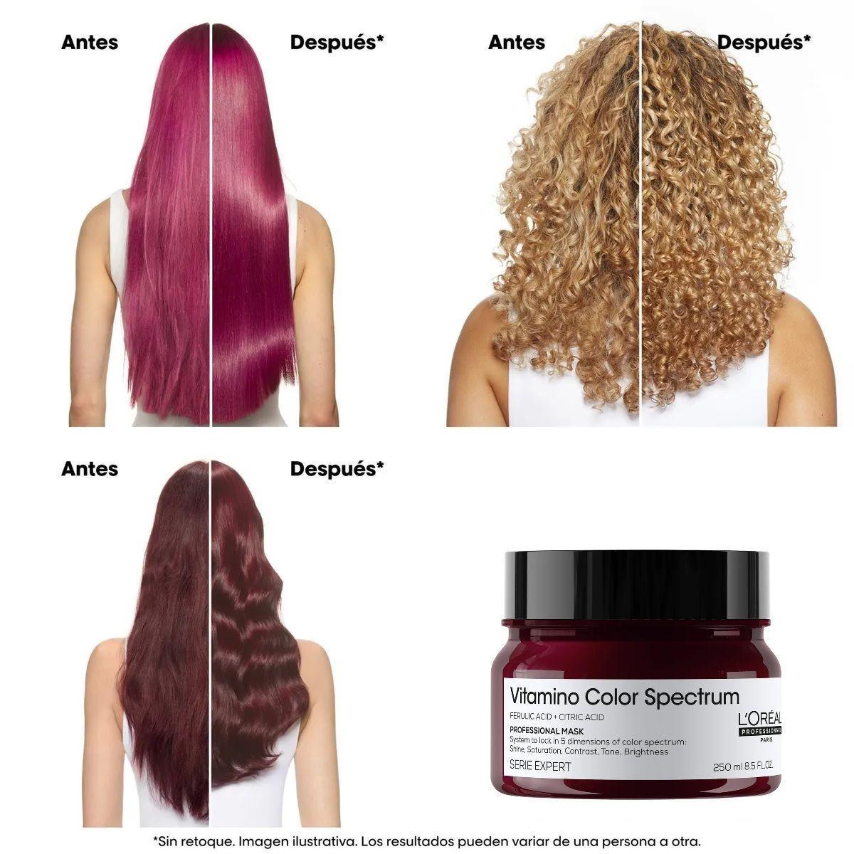 Máscara Loreal Vitamino Color Spectrum 250ml-3