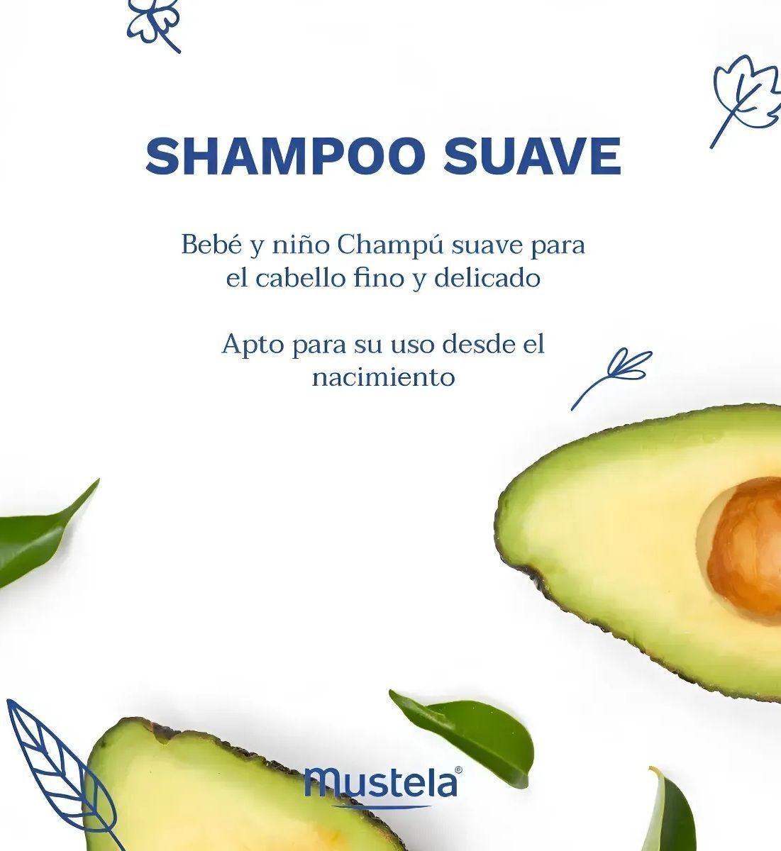 Shampoo Mustela Suave 200ml-5