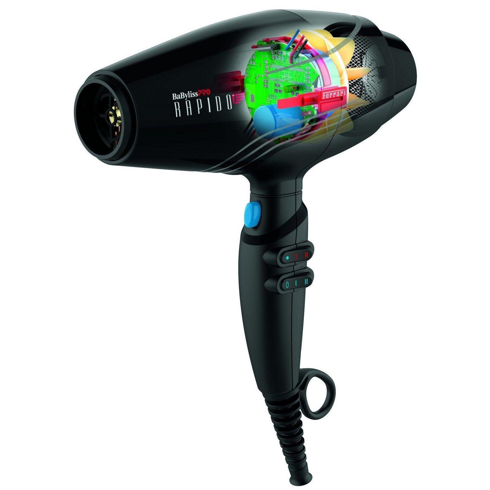 Secador BabylissPRO Rápido 7000 Negro-4
