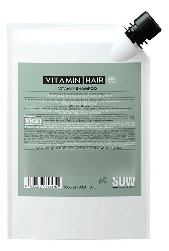 Shampoo Sow Vitamin Hair 1000ml Recarga-2