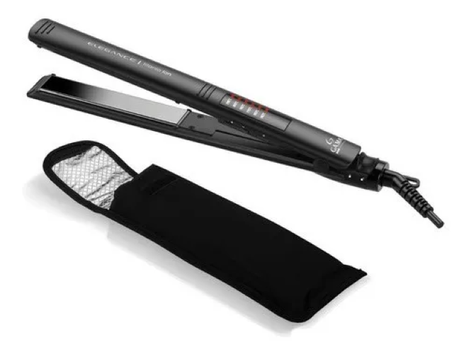 Plancha Gama Elegance Led Ion Titanio Ultra Slim-2