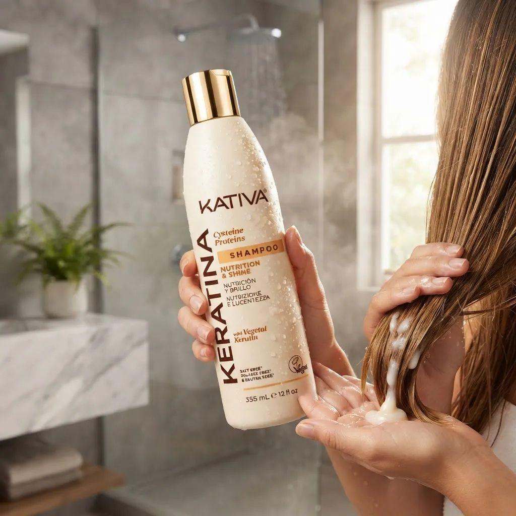 Shampoo Kativa Keratina 355ml-2