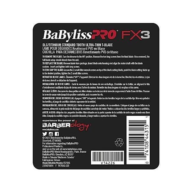 Repuesto BabylissPro Cuchilla Fx703G-3