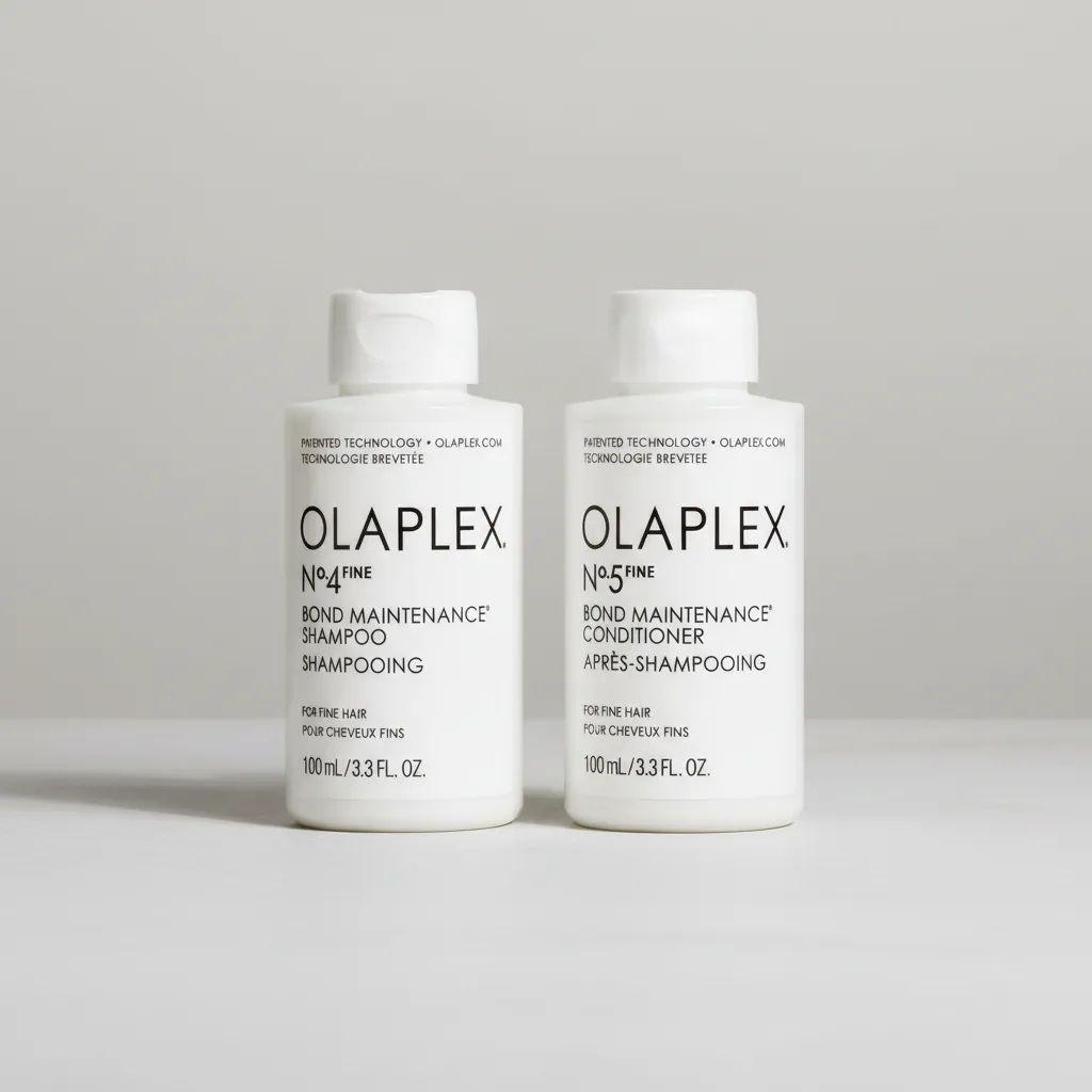 Pack Olaplex Shampoo 4 Fine 100ML Acondicionador 5 Fine 100ML Mantenimiento-3
