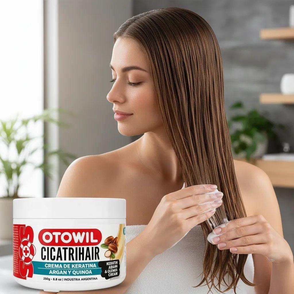 Máscara Otowil Cicatrihair SOS Keratina y Argan 250gr-2