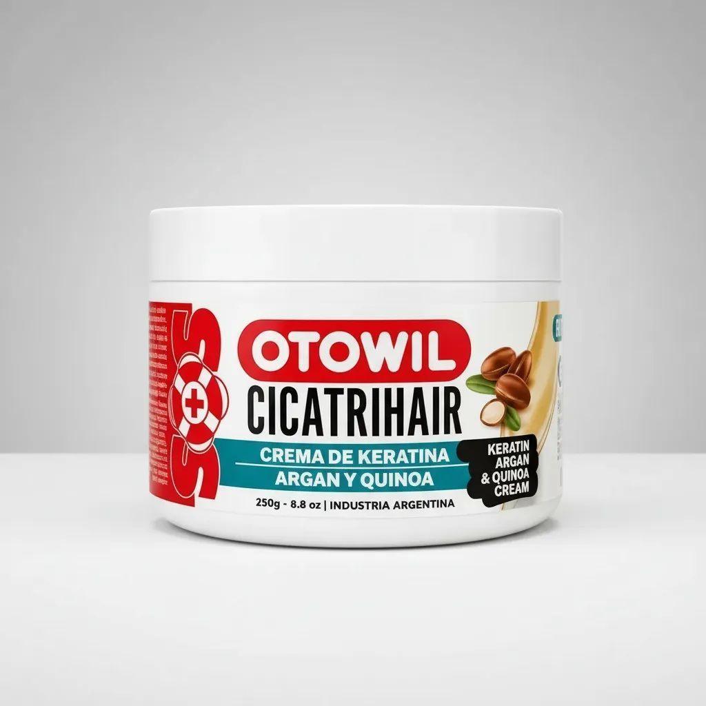 Máscara Otowil Cicatrihair SOS Keratina y Argan 250gr-3