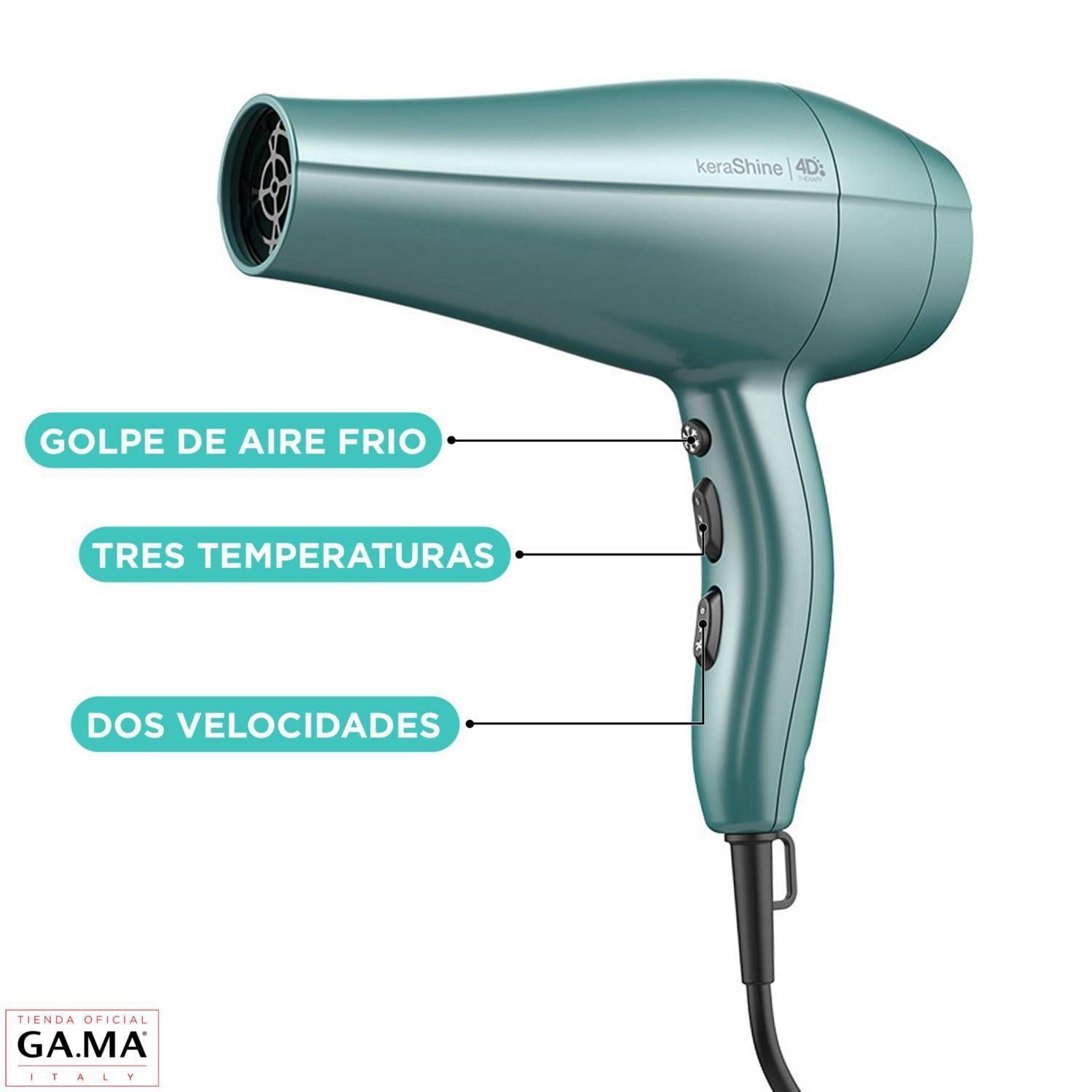 Secador De Pelo Gama Kera-Shine 4D-4