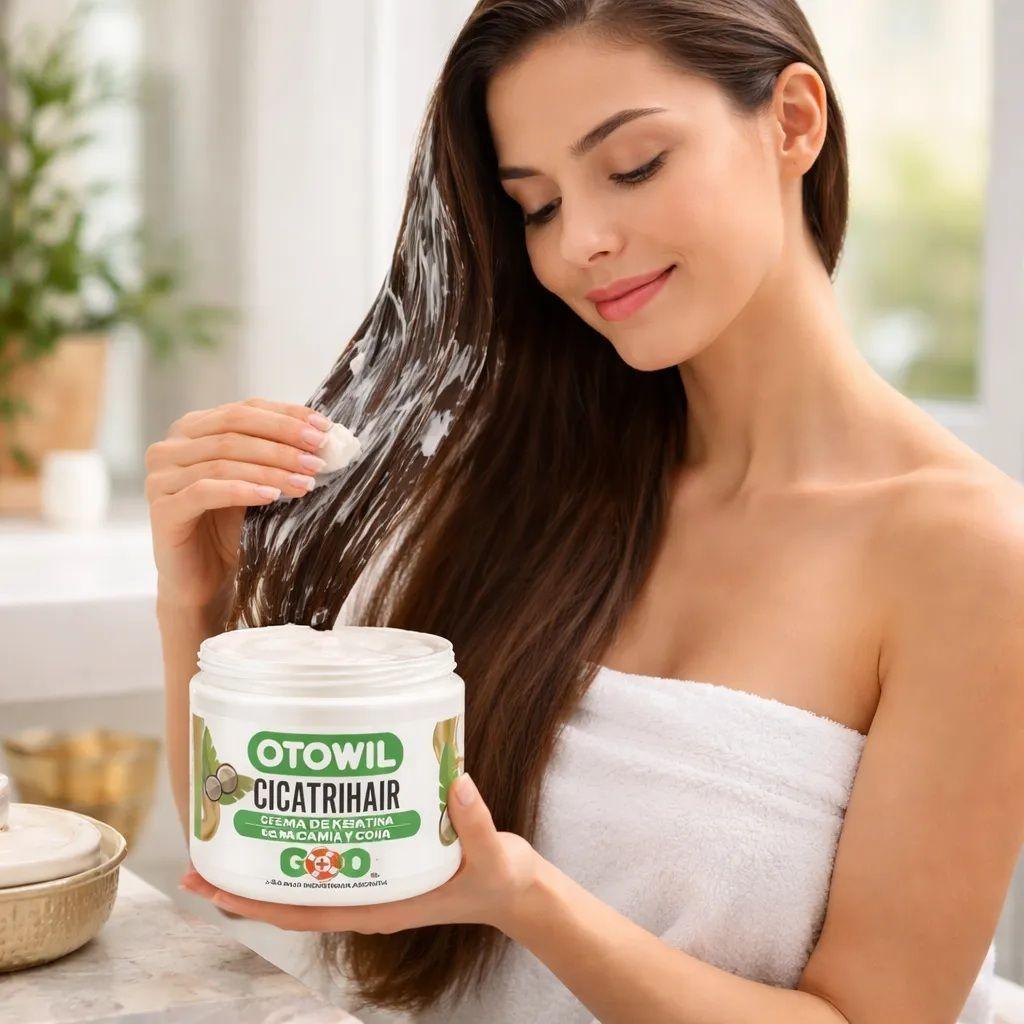 Máscara Otowil Cicatrihair SOS Keratina y Macadamia 250gr-2