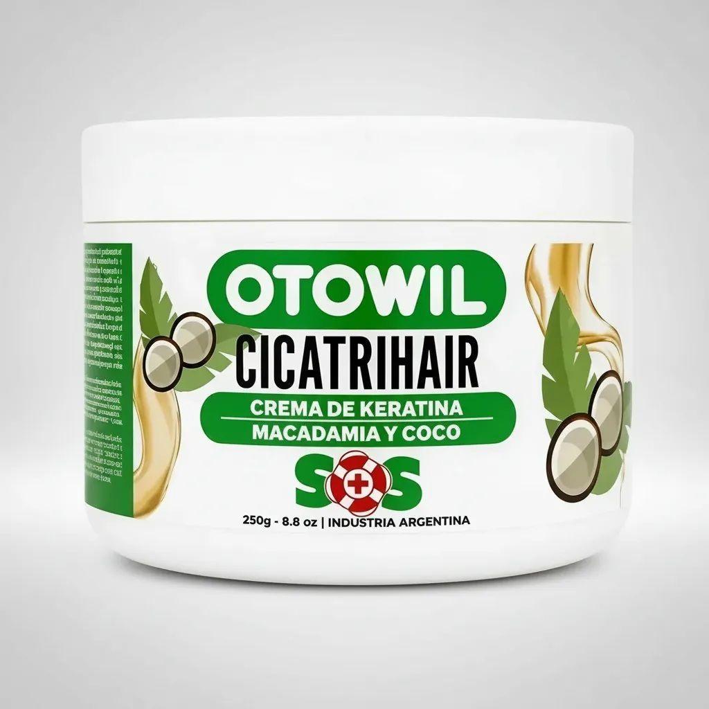 Máscara Otowil Cicatrihair SOS Keratina y Macadamia 250gr-4