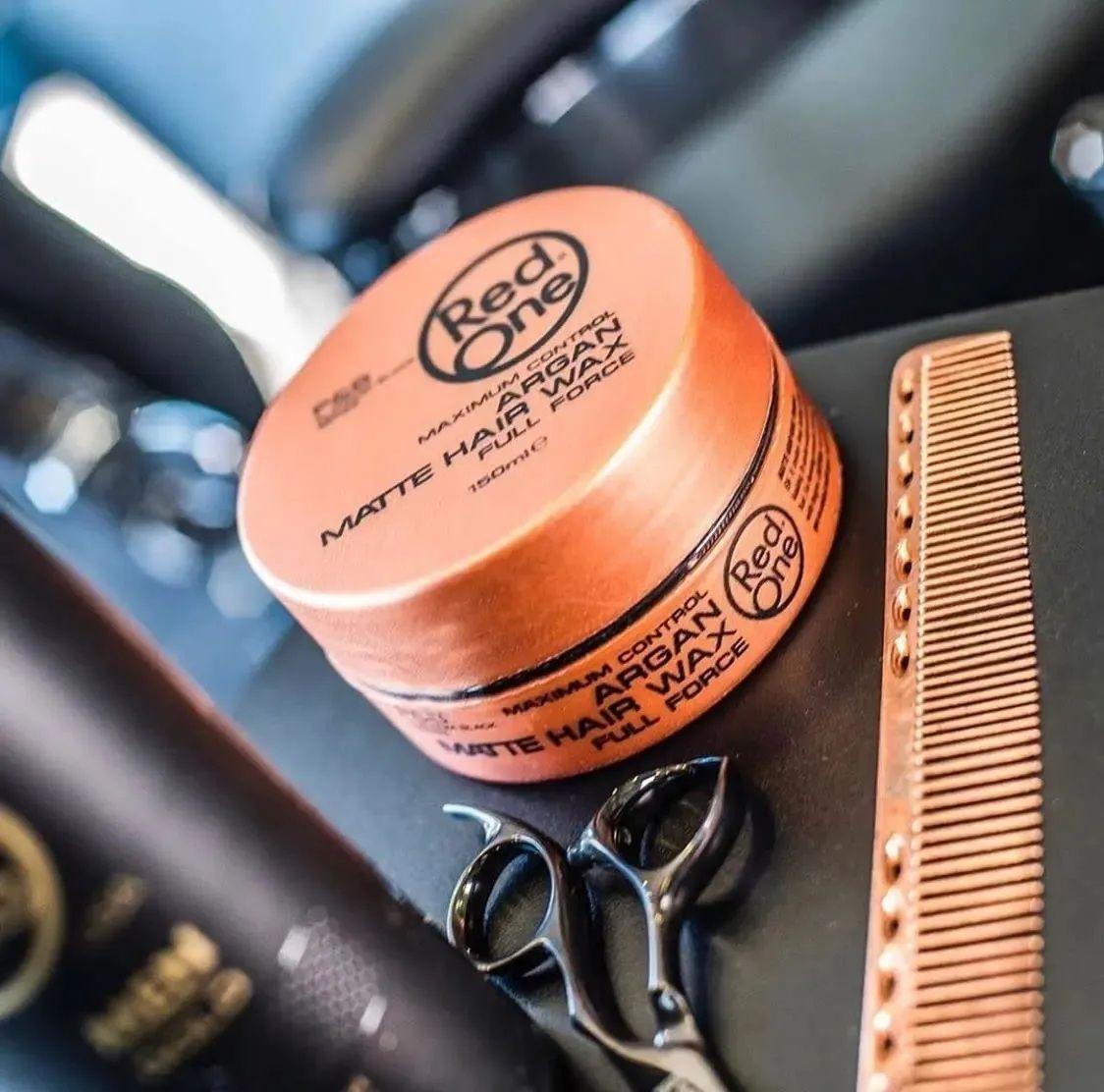 Cera Red One Matte Fijación Fuerte Argan 150ml-3