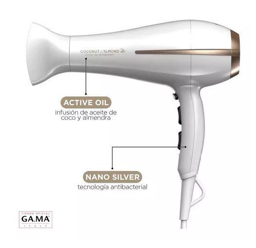 Secador Y Plancha Gama Italy 4d Coconut Almond Therapy-1