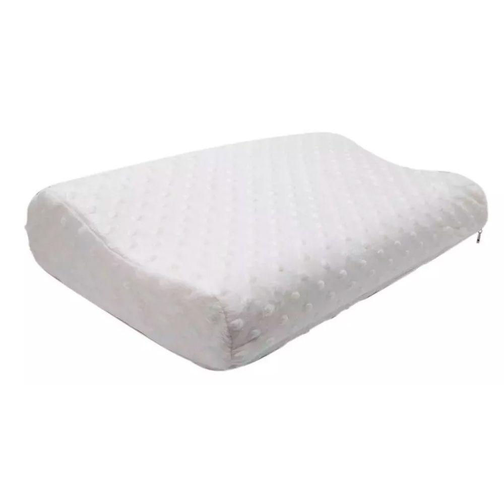 Pack 2 Almohadas Con Memoria Memory Foam Cervical Terapéutica-3