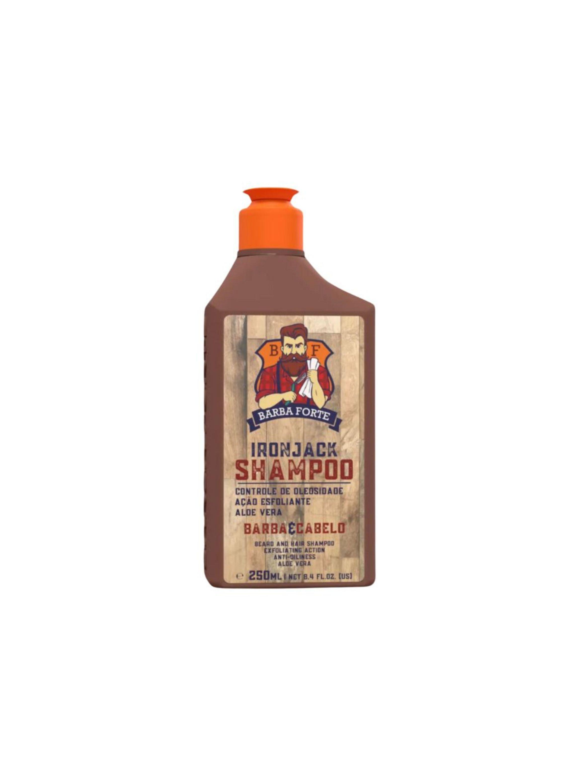 Shampoo IronJack Barba Forte Exfoliante 250 ml-0