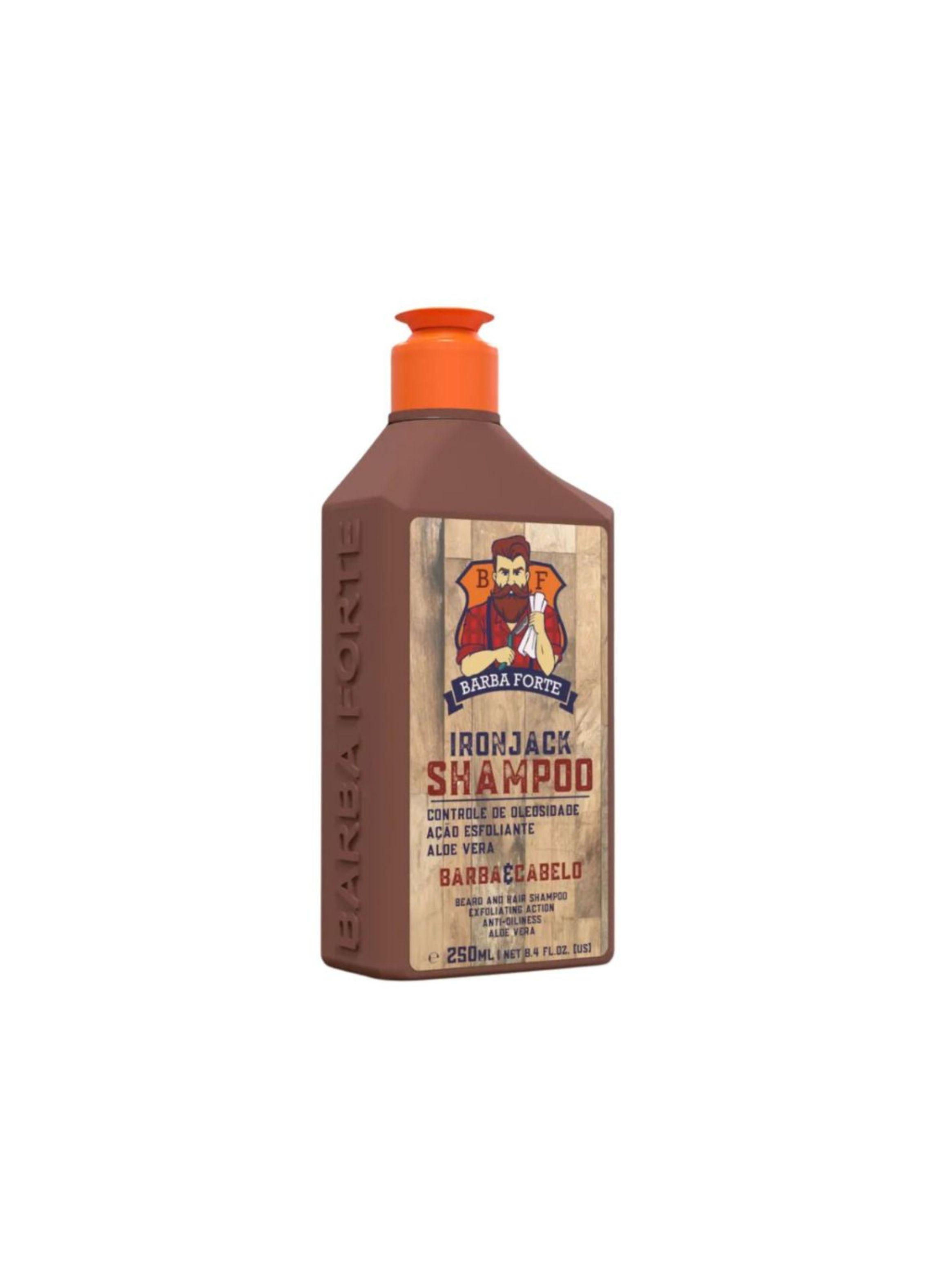 Shampoo IronJack Barba Forte Exfoliante 250 ml-1