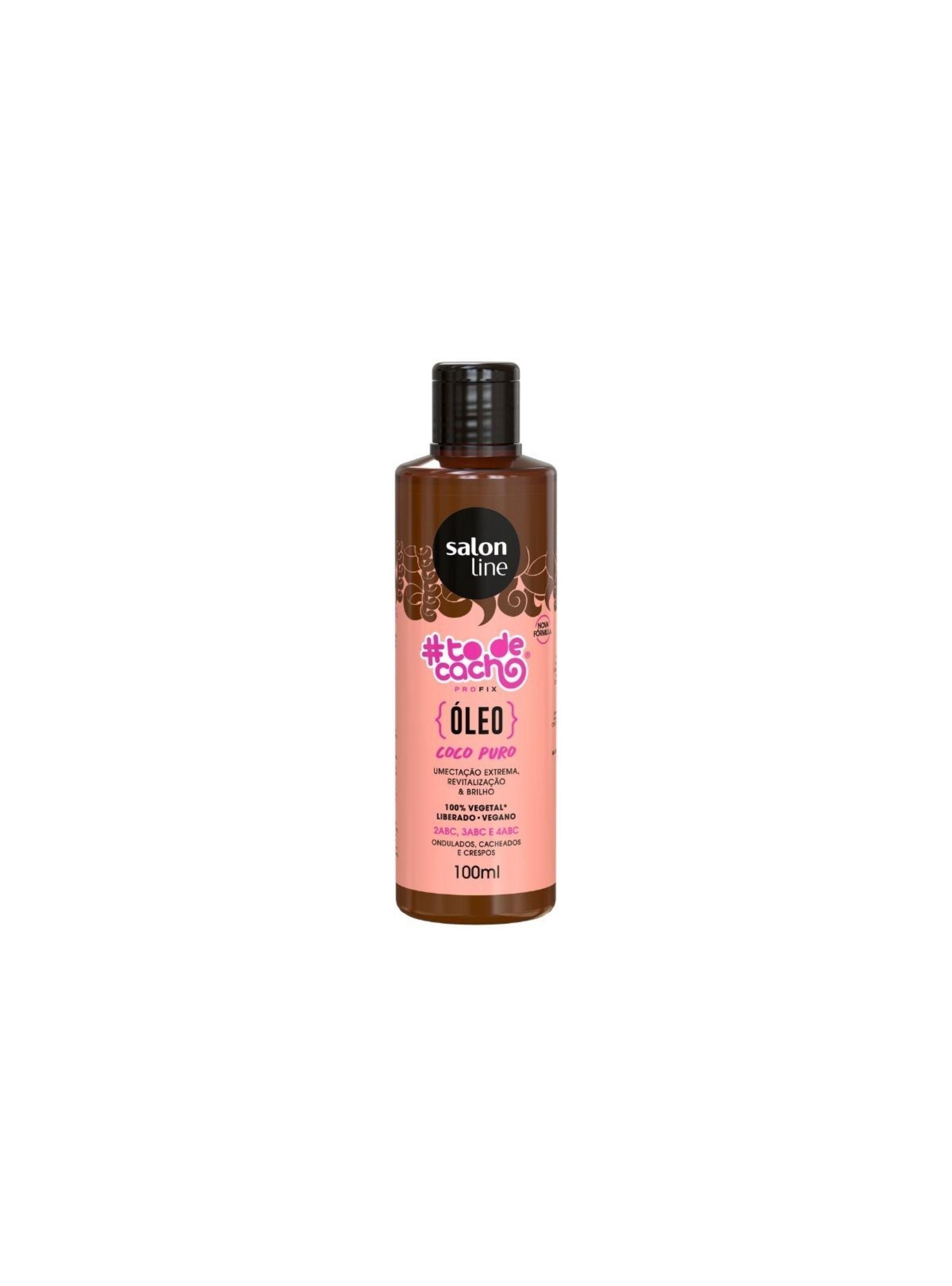 Óleo Puro Coco Salon Line Cabello Ondulado 100 ml-0