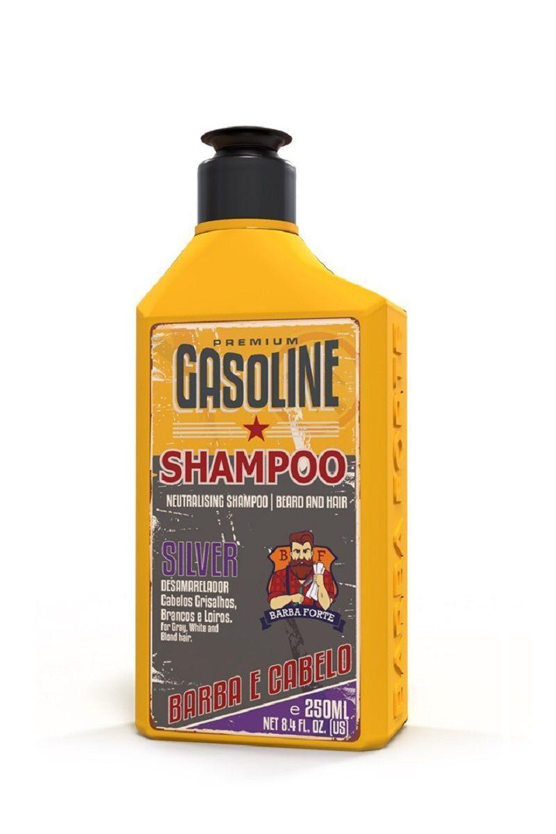 Shampoo Silver Barba Forte Matizador 250 ml-2
