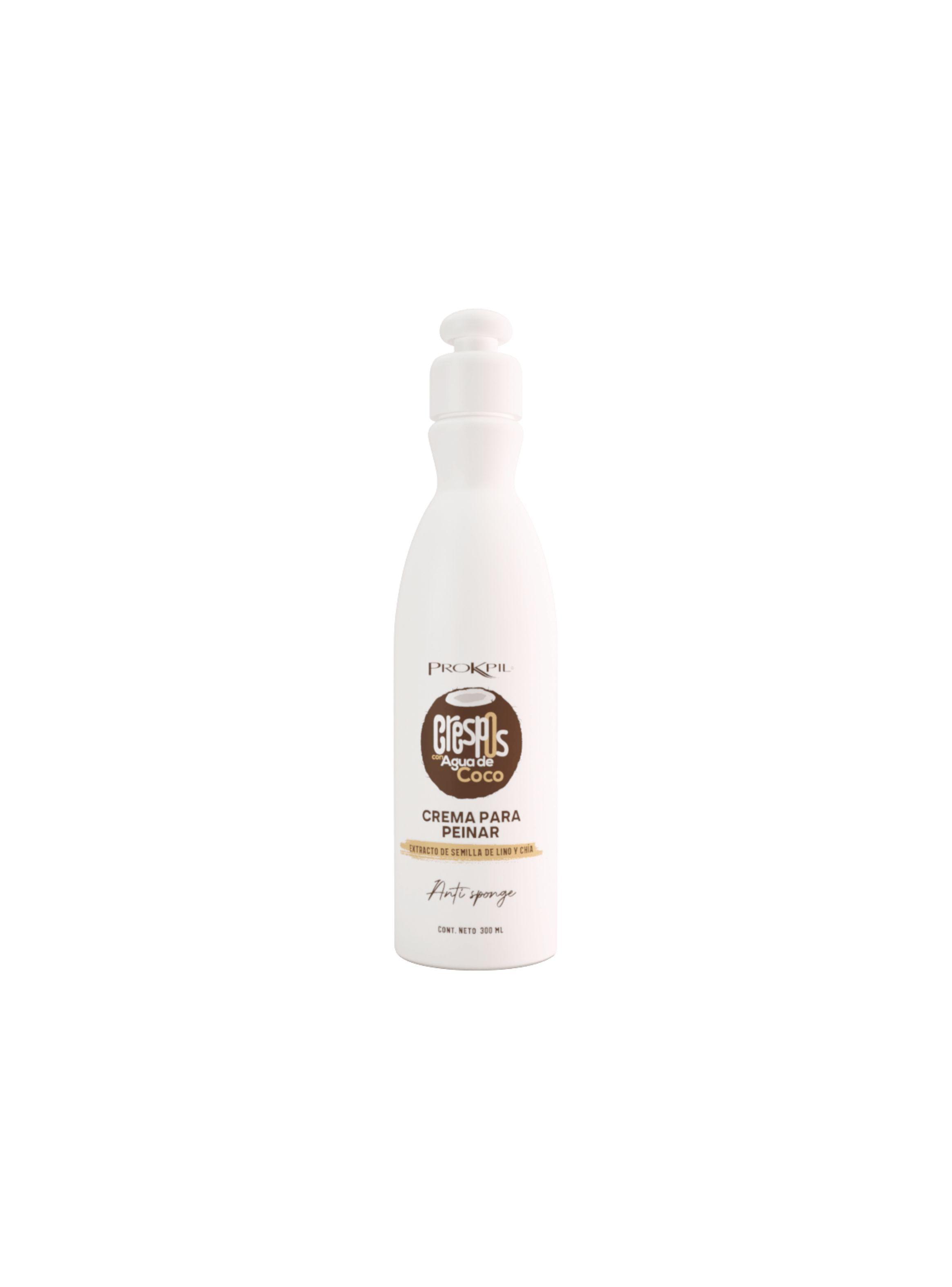Crema para Peinar Crespos Agua de Coco Prokpil 300 Ml-0
