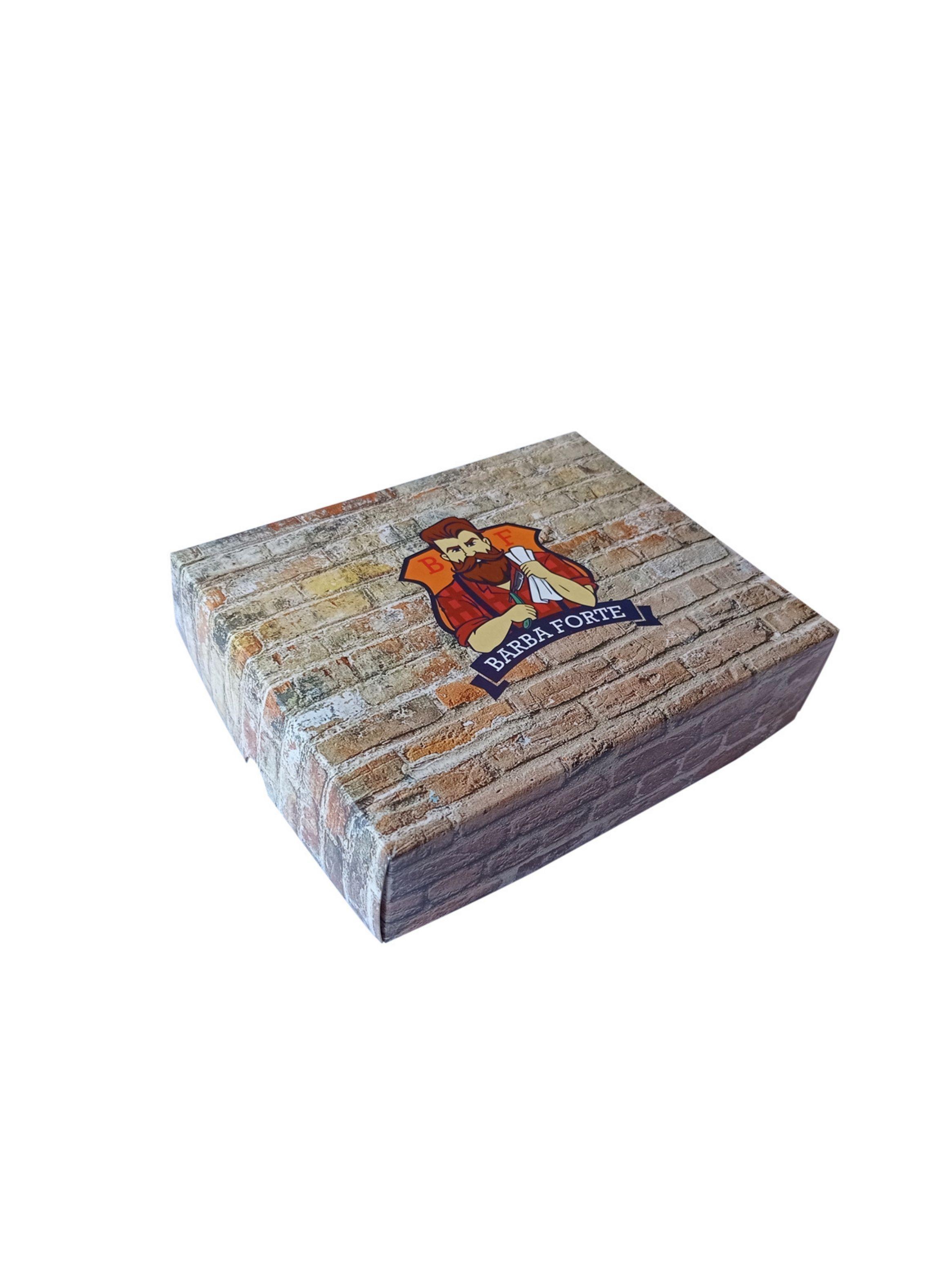 Kit Box Danger 01 Barba Forte 3 Productos y Peine-3