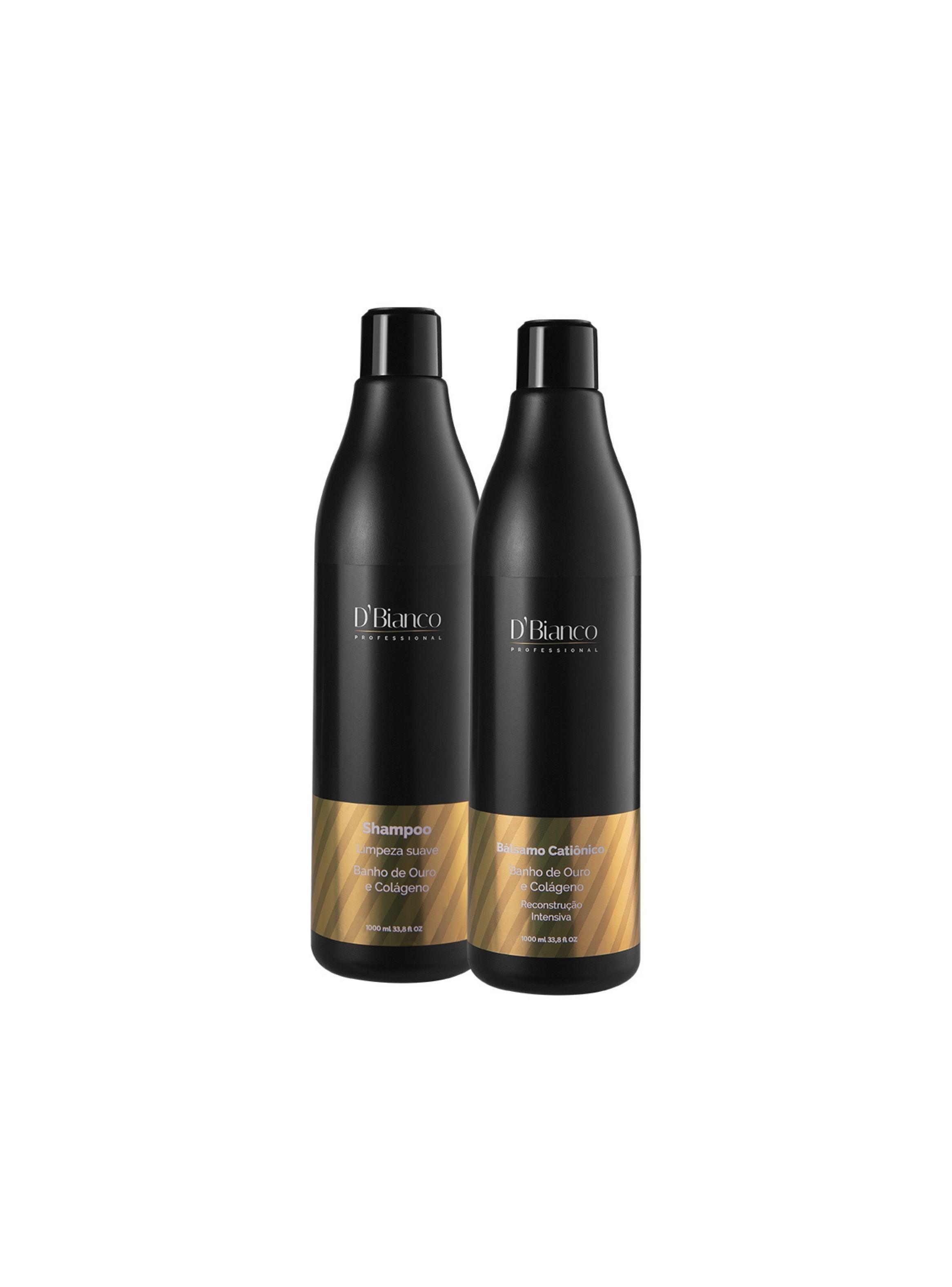 Shampoo + Bálsamo Catiónico Baño de Oro DBianco-0