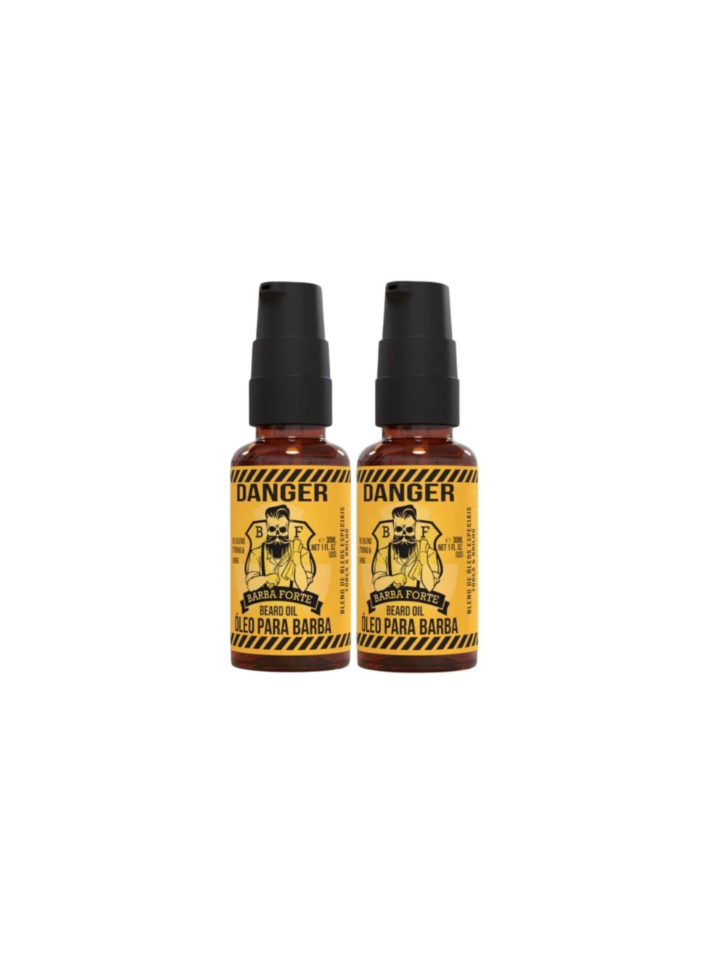 Pack 2 Aceites de 30 ml Danger Barba Forte-0