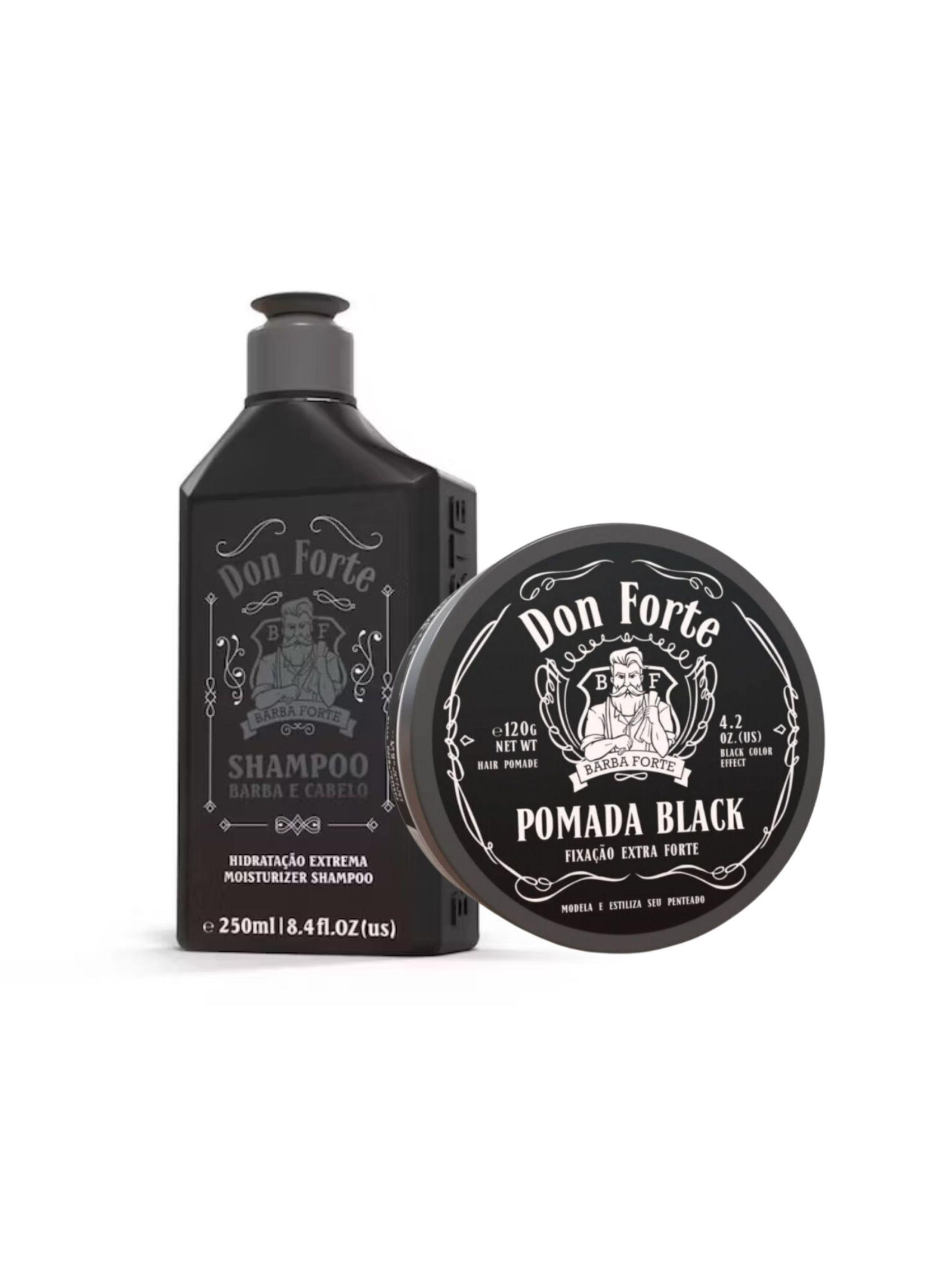 Pack Shampoo Pomada Camujaje Don Juan Barba Forte-0