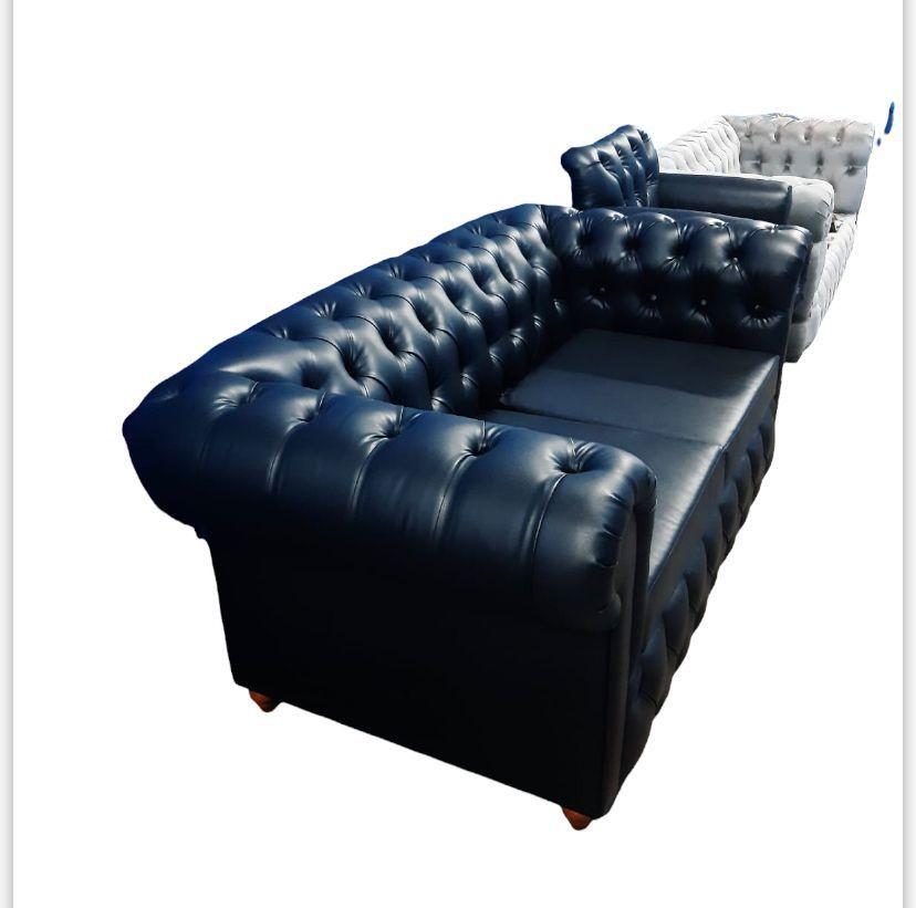 Sofá Capitoné Chesterfield 200cm x 90cm-1