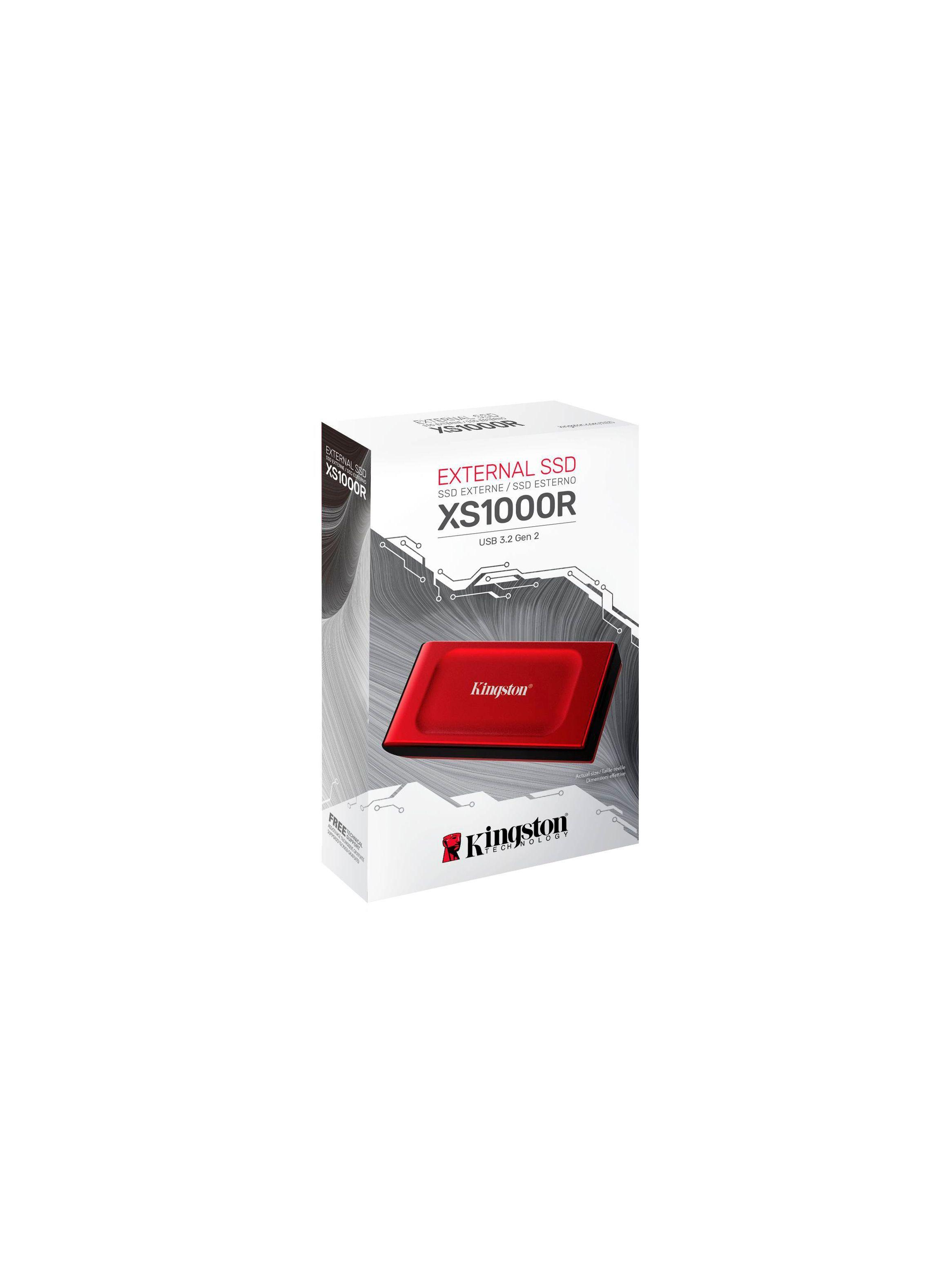 Disco SSD Externo Kingston XS1000 2 TB -0