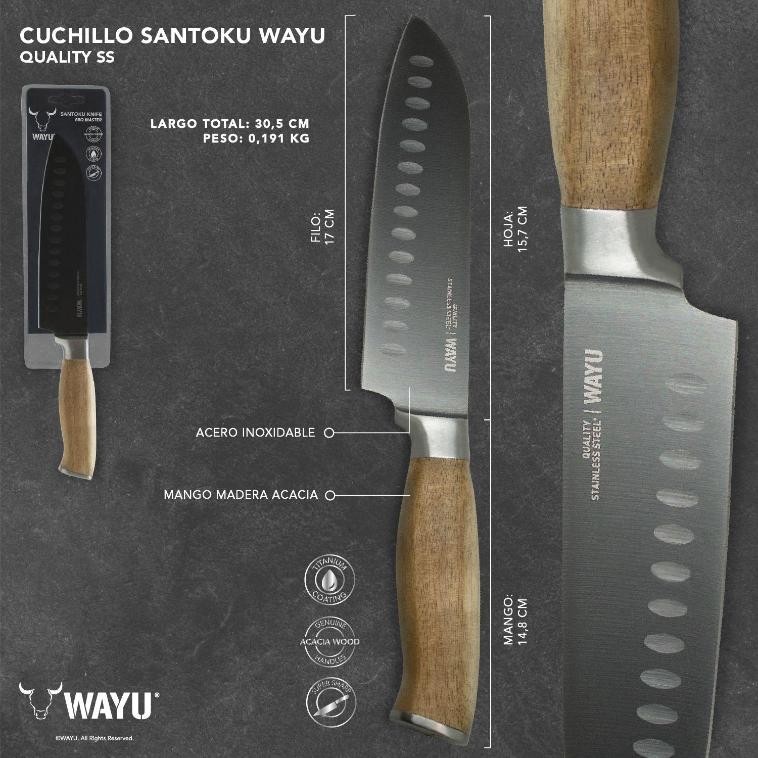 Cuchillo Santoku Wayu-3