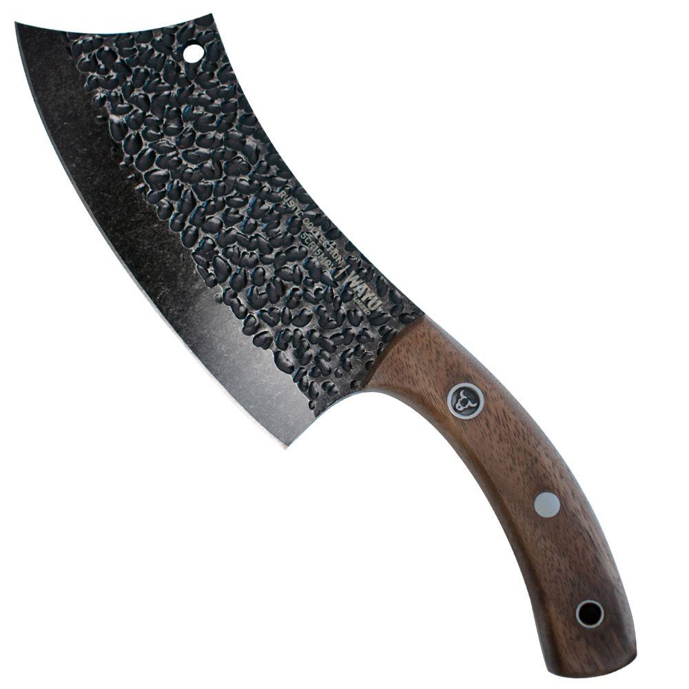Cuchillo Chopper Con Funda Rustic Collection Wayu-2