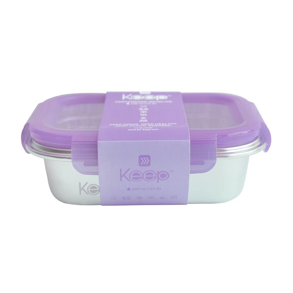 HERMETICOS METALICOS 650 ML KEEP - LILA-2