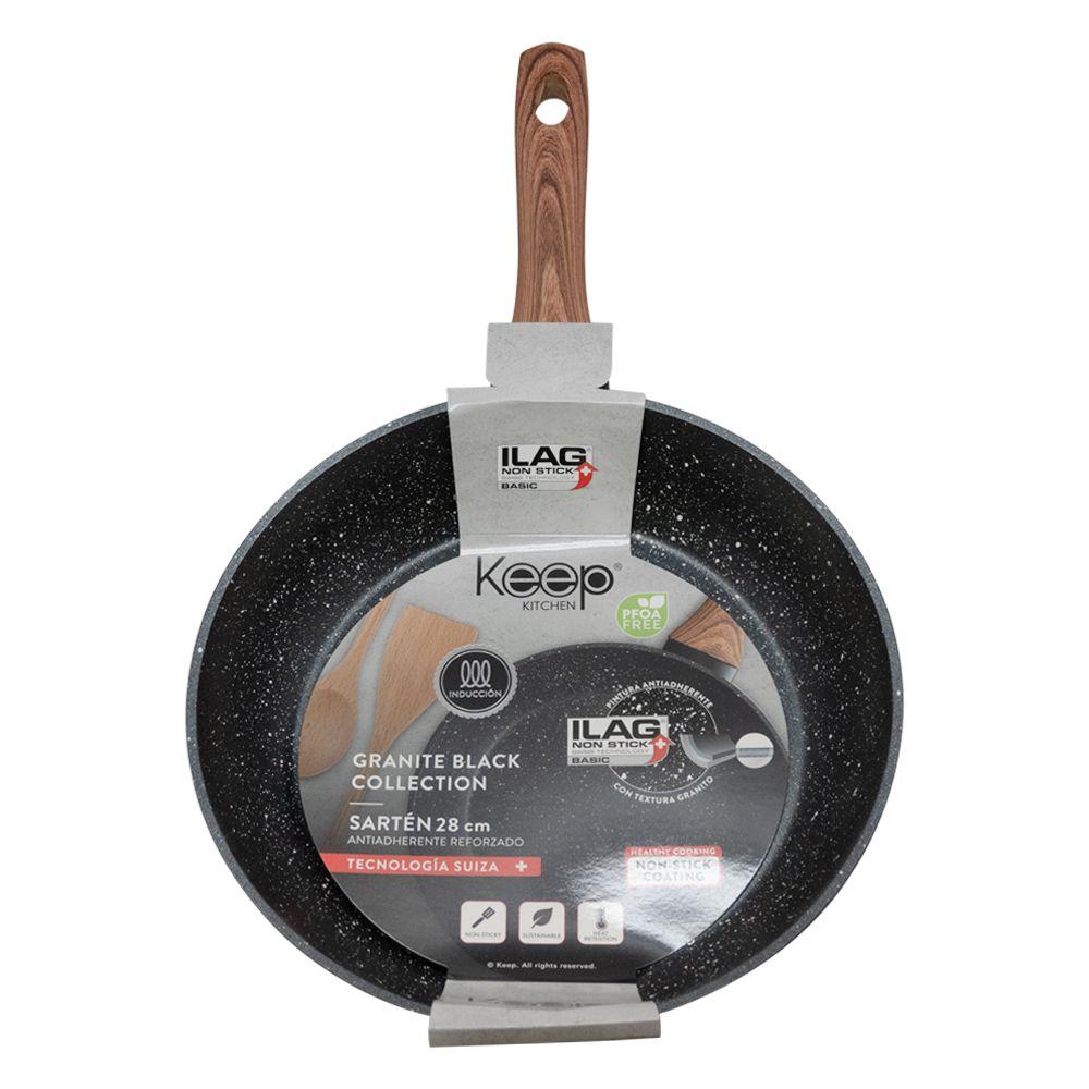 SARTEN 28CM KEEP GRANITE LINE-2