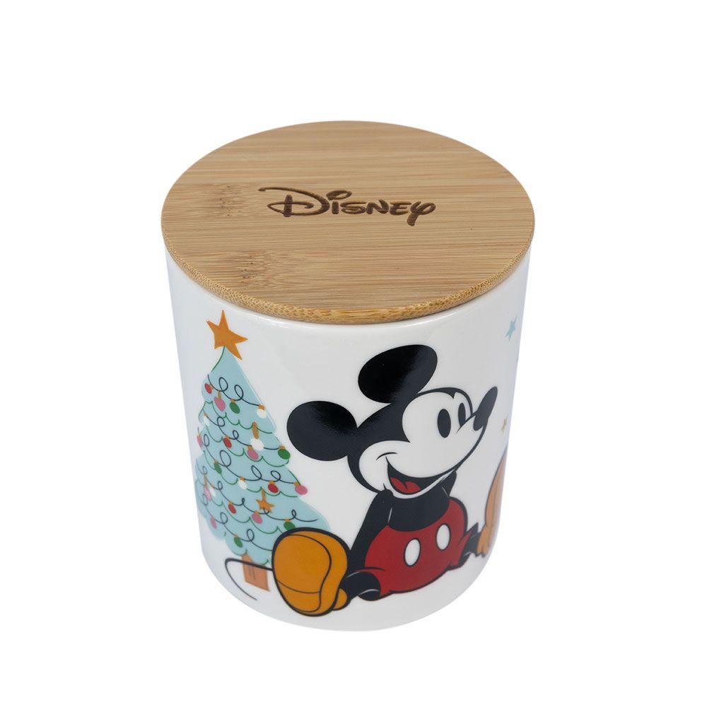 Contenedor Ceramica 900 Ml Navidad Disney Classic- Blanco-3