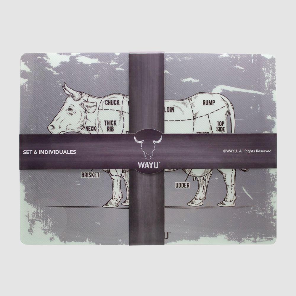 Set 6 Individuales  PVC-2