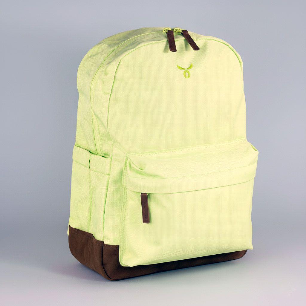 MOCHILA MANHATTAN LIGHT GREEN MOOSE-2