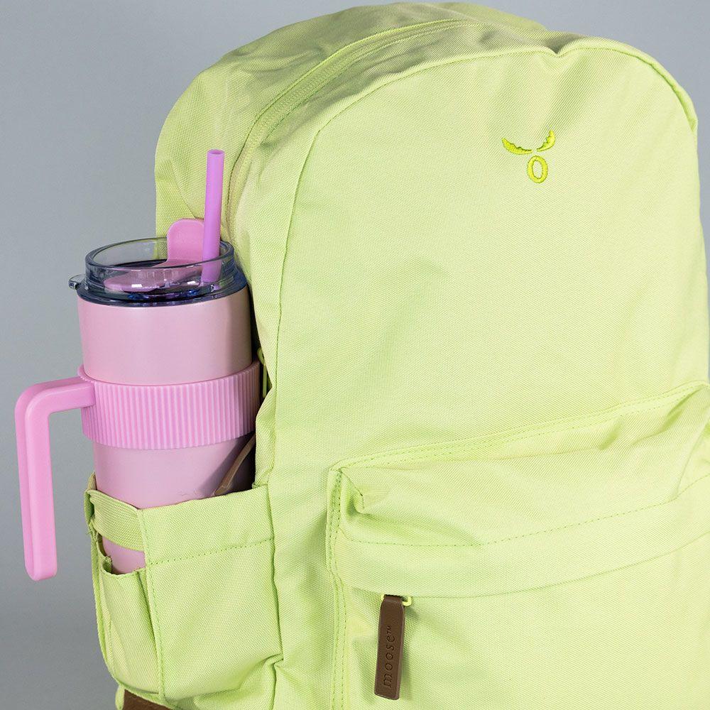 MOCHILA MANHATTAN LIGHT GREEN MOOSE-4