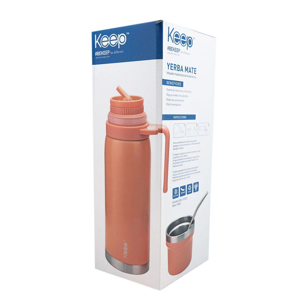 TERMO MATE TO GO KEEP - CORAL-3