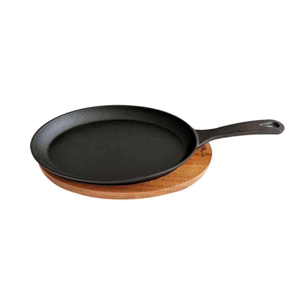 Sarten Iron Cast Base Madera Wayu-0